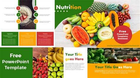 🥇 Free Creative Nutrition Powerpoint Templates To Download