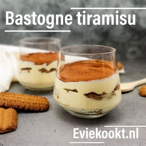 Bastogne Tiramisu Eviekookt Recept Tiramisu Recept Tiramisu