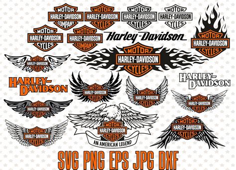 Harley Davidson Svg Harley Svg Harley Davidson Logo Etsy