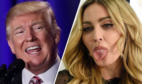 Donald Trump Takes Aim At Madonna For Her Blow Up White House Threat World News Express