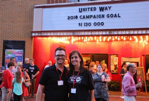 United Way Fundraising Goal Lights Up The Roxy