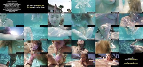 Sucking Dick Nude Mermaid Sunny Lane Swims Underwater While Showing Off Her Amazing Body