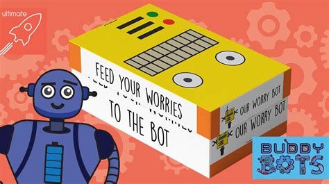 Teachers Pet Buddy Bots Make Your Own Worry Bot Box