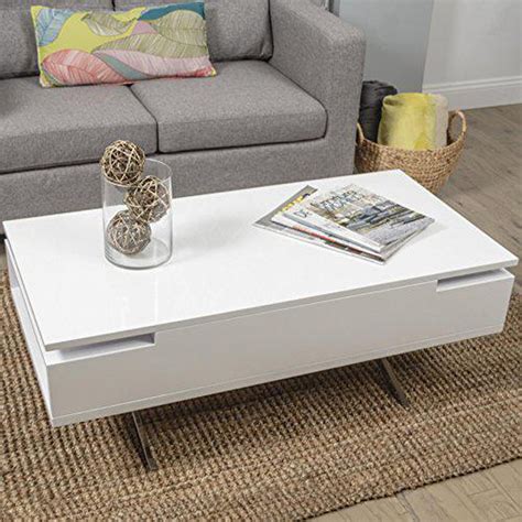 Either way the table's surface can be used for snack bowls and drinking glasses on movie night, or for more decorative purposes. Best Coffee Tables 2018 - Top 10 Coffee Table Reviews