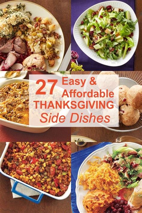 But everyone knows a star is nothing without its supporting cast. 27 easy and affordable Thanksgiving side dish recipes ...