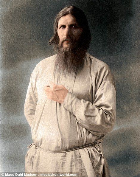 Rasputin Pictures Show Monk Who Brought Down The Tsar In Colour Daily Mail Online Rasputin
