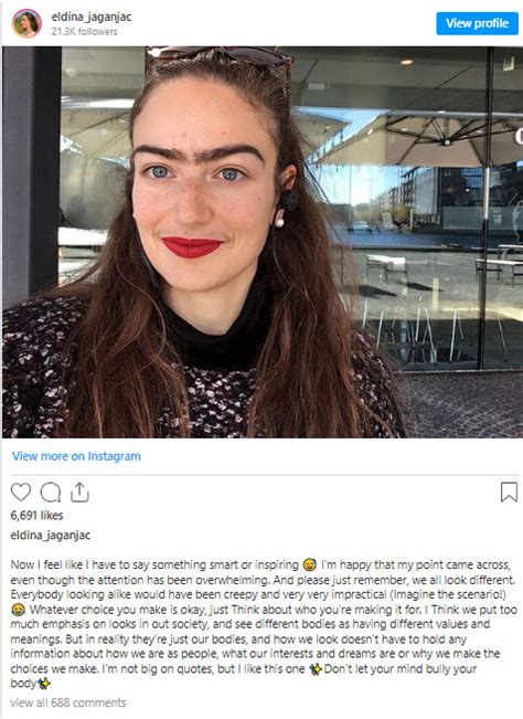 Woman Says She Weeds Out Bad Dates By No Longer Shaving Her Unibrow And Mustache Inner