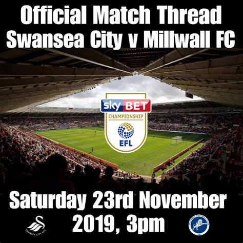 Swansea city in the championship. Forum | The Official Swansea City vs Millwall FC ...