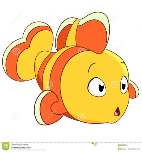 Cute Clownfish Stock Vector Illustration Of Expression 59562815