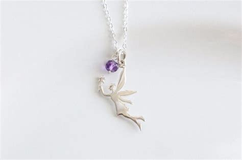 Fairy Necklace Sterling Silver Fairies Jewelry Fairy