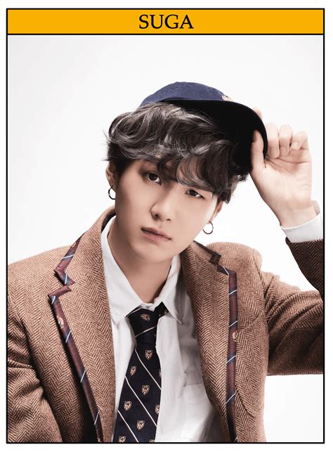 Born march 9, 1993), better known by his stage names suga (stylized as suga) and agust d, is a south korean rapper, songwriter and record producer. Suga (BTS) Profile - Kpop Profiles | Makestar