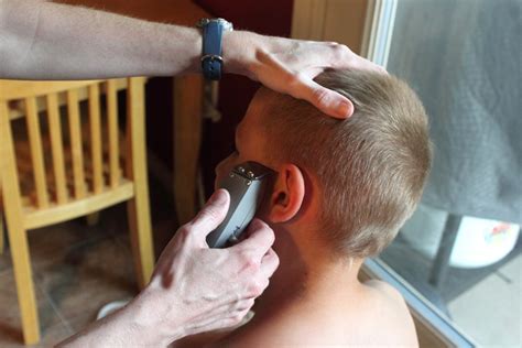 How To Do A Boys Haircut With Clippers Frugal Fun For