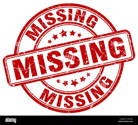Missing Stamp Sign Seal Hi Res Stock Photography And Images Alamy