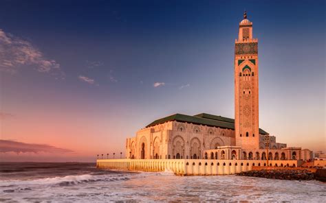 Visiting The Grand Mosque Hassan Ii In Casablanca Sahara Atlas Tours