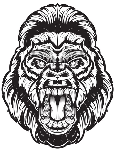 Mean Gorilla Clipart 10 Free Cliparts Download Images On Clipground 2021