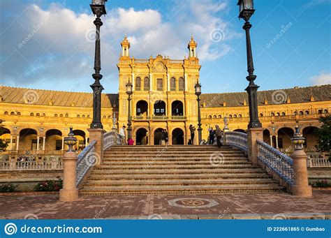 The Plaza De Espana In Seville Editorial Image Image Of Andalusia