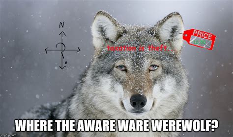 The Aware Ware Werewolf Is Where Imgflip