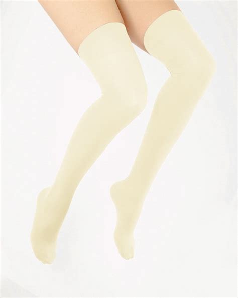 Ivory Thigh Highs Style 1501 We Love Colors