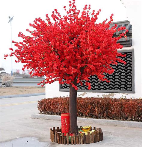 Artificial Cherry Blossom Trees Simulation Wishing Tree