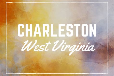 Charleston West Virginia Water Quality
