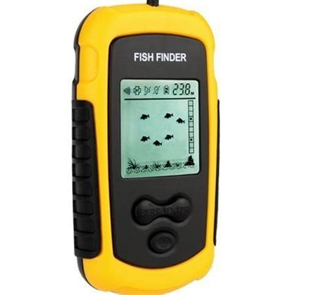Venterior Portable Wired Fish Finder Lcd Display Sonar Sensor