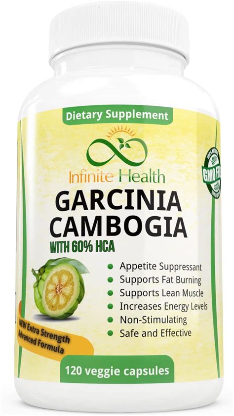 pure garcinia cambogia extract premium with 60 hca strength 120 veggie capsules