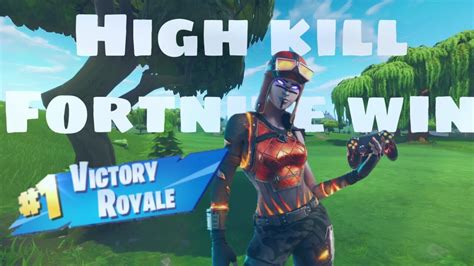 High Kill Fortnite Squads Win Full Game Youtube