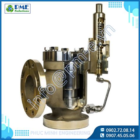 broady type 4000 pilot operated relief valve