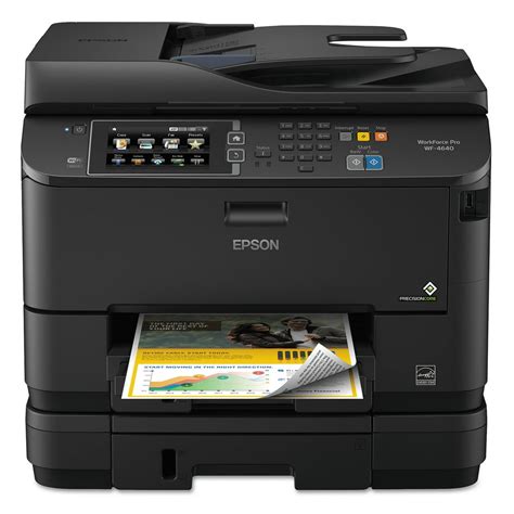 Epson Workforce Pro Wf 4640 All In One Printercopierscannerfax