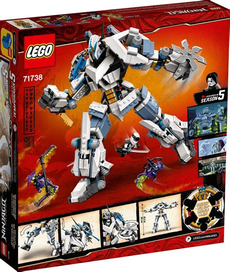 Lego 71738 Zanes Titan Mech Battle Ninjago® Tates Toys Australia