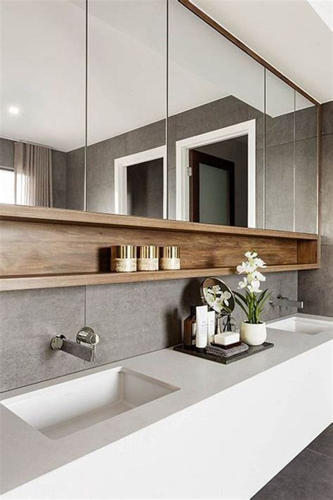 Beautiful Bathroom Mirror Design Ideas 23 Homyhomee