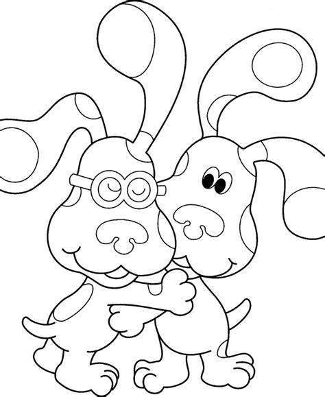 Blues Clues Printables Printable Coloring Pages