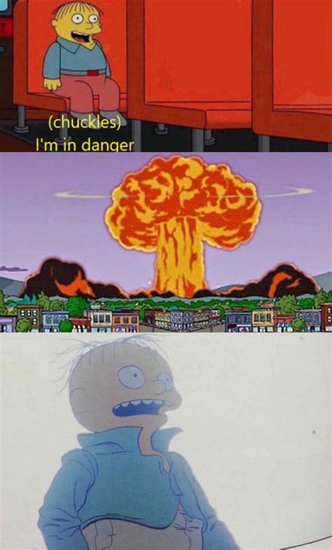 Ralph Chuckles “im In Danger” Simpsonsshitposting