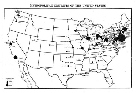 Metropolitan Areas History Us Census Bureau