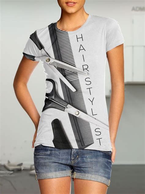 Browse through dazzling designs and styles and explore all the ways to personalize them to match your. London Wright Collection - HairStylist T-Shirt, $25.00 ...
