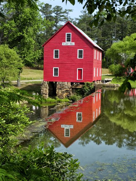 Georgia Grist Mill And Covered Bridges With The X Pro 1
