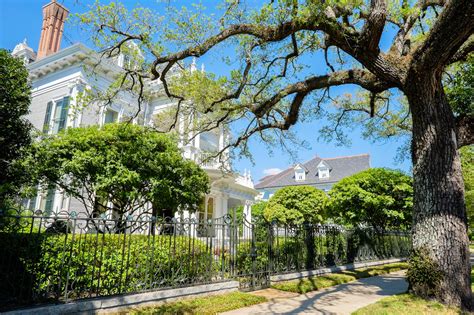St Charles Avenue In New Orleans A Tranquil Slice Of Historic New