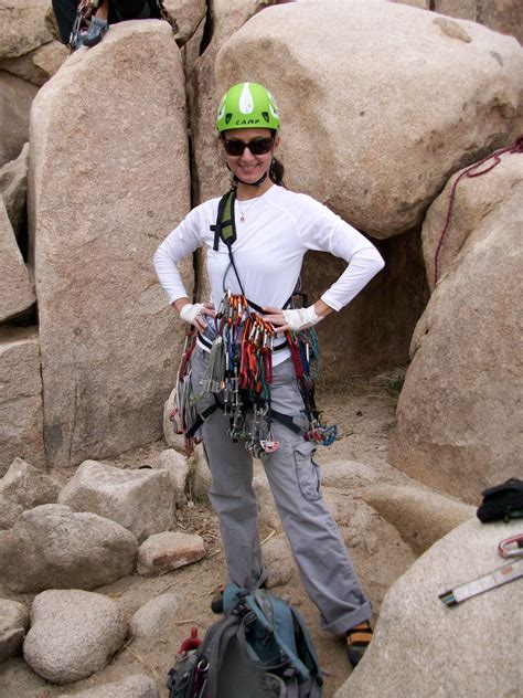 How I Built My Trad Rack Rock Climbing Women