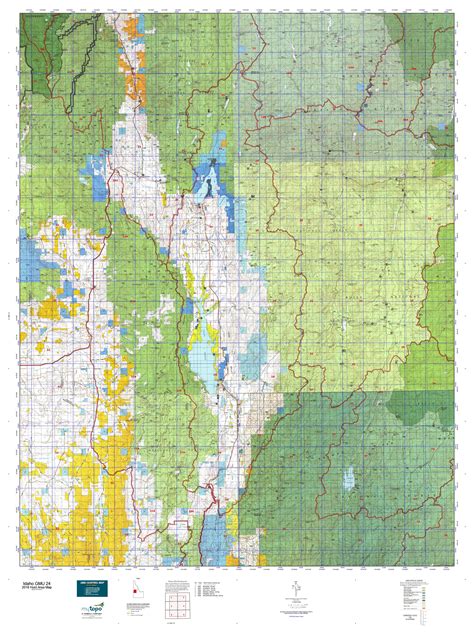 Idaho Gmu 24 Map Mytopo