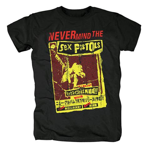 Sex Pistols Band Tees Uk Punk Rock T Shirt Wishiny