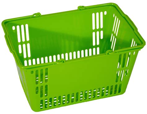 30Ltr Basket Green, Pack of 20 - RETAIL ACCESSORIES, SHOPPING BASKETS ...