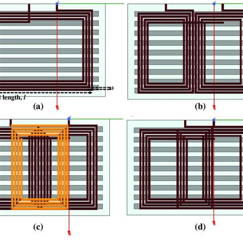 Different Charging Coil Geometries A Rectangular B Dd C Ddq