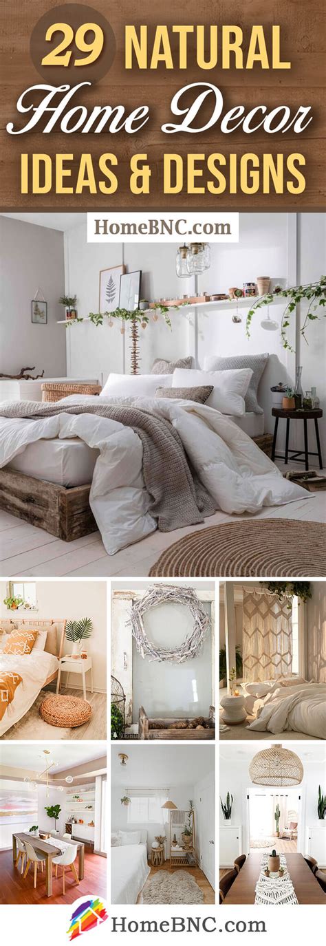 29 Best Natural Home Decor Ideas For Every Room In 2023