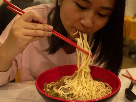 Chinese food require greater delicacy when eaten with chopsticks, because the diner is forced. Metro | Does not knowing how to use chopsticks make you any less Asian?