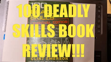 100 Deadly Skills Book Review Youtube