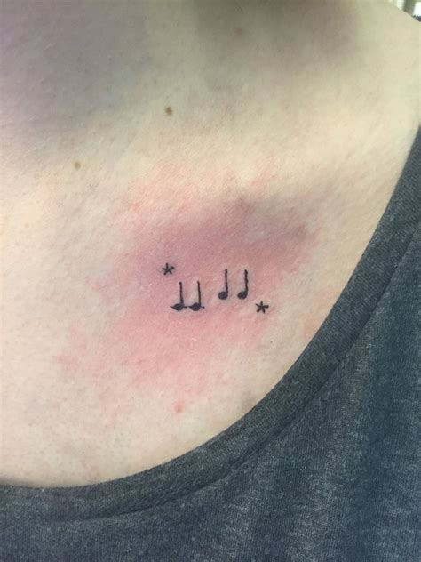 Music Note Tattoo Designs Neck With Musical Tattoos You Will Never