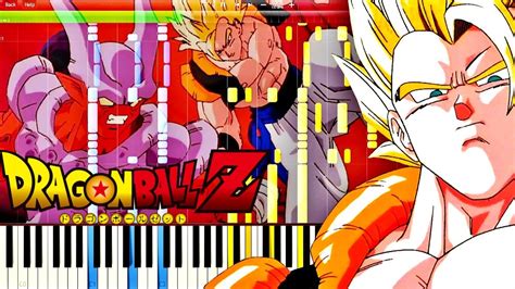The background music for both the dragon ball and dragon ball z tv series was composed by shunsuke kikuchi, including each series respective the background music for dragon ball gt. Dragon Ball Z OST - Gogeta's Theme | Piano Tutorial Chords ...