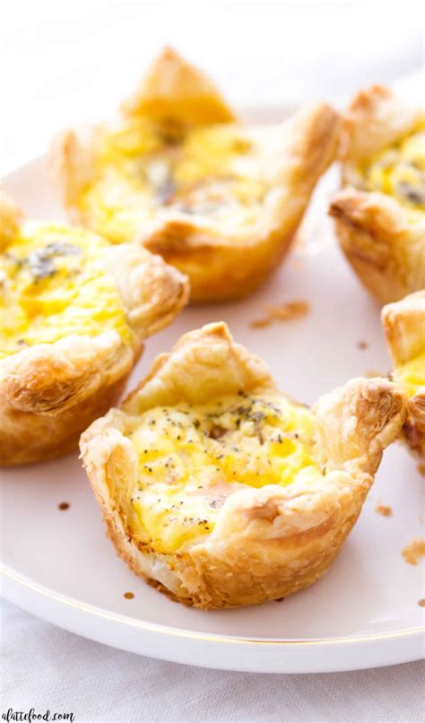 Cheddar And Ham Quiche Cups A Latte Food
