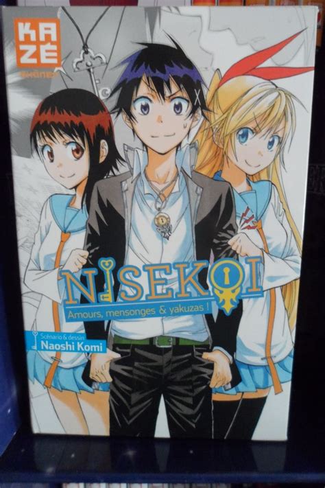 Nisekoi coffret collector - tome 1 au 3 sur Manga occasion