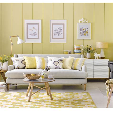 Grey And Yellow Living Room Ideas And DÃ©cor Inspiration
